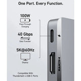 Anker 547 USB-C Hub (7-in-2, for MacBook) - Silver
