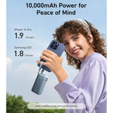 Anker Nano Power Bank (30W, Built-In USB-C Cable) 10000mAh PD - Blue