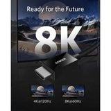 Anker HDMI 2.1 Cable (1.8 M/6 ft) 8K - Black