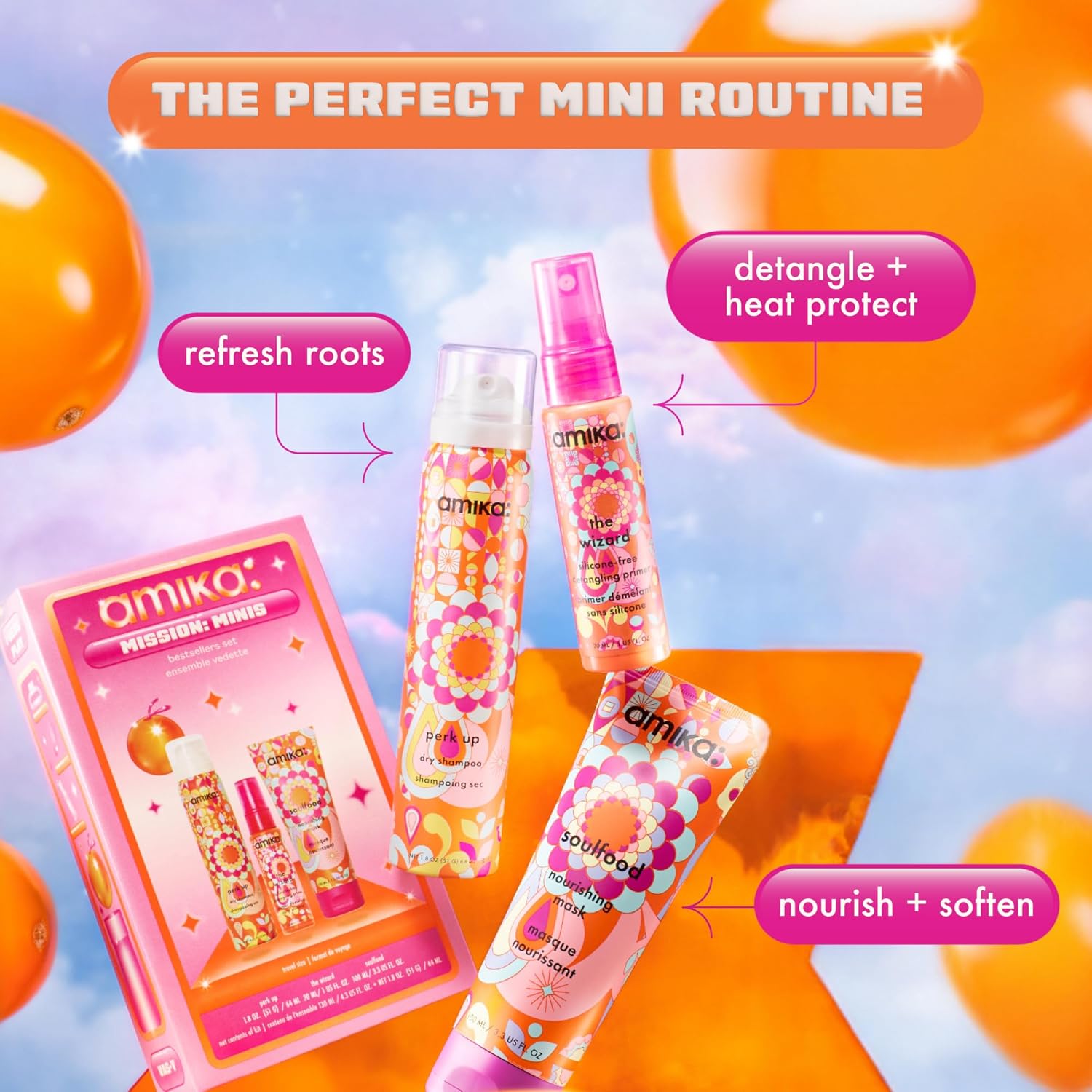 Amika Mission: Minis Mini Best Seller Set Amika Mission: Minis Mini Best Seller Set