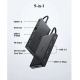 Anker 552 USB-C Hub (9-in-1, 4K HDMI) - Black