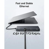 Anker 552 USB-C Hub (9-in-1, 4K HDMI) - Black