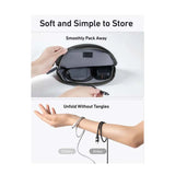 Anker USB-C to USB-C Cable 240W (Upcycled-Braided) (0.9m/3ft) -Black