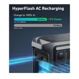 Anker SOLIX C800 Plus Portable Power Station (1200W / 768Wh) With Camping Lights