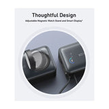 Anker MagGo Power Bank (10 K, 35 Watts, For Apple Watch, Built-In USB-C) - Black