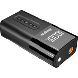 Energizer Ultimate Portable Air Compressor, 4 Operational Modes, LCD Display, 6000 mAh, Power Bank Capability, 150 PSI Max - Black