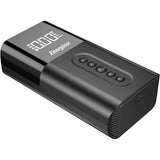 Energizer Ultimate Portable Air Compressor, 4 Operational Modes, LCD Display, 6000 mAh, Power Bank Capability, 150 PSI Max - Black