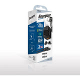 Energizer Ultimate 38W PD/QC Wall Charger with Universal Plug, Dual Output, USB-C to USB-C Braided Cable - Black