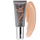 Saie Slip Tint - Lightweight Tinted Moisturizer with Hyaluronic Acid - Shade 4 Light to Medium Neutral-red