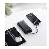 Anker Nano Power Bank (20K, 30 W, Built-In USB-C Cable), Black