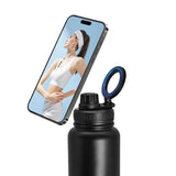 Emjoi MagSafe Stainless Steel Sport Bottle With MagSafe 900 ml - Black