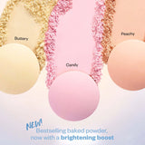 Kosas Cloud Set Brightening - Baked Setting + Smoothing Powder - Candy - Buttery - Peachy - Sheer Brightening Peach