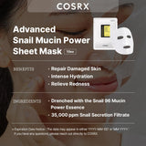 Cosrx Advanced Snail Mucin Power Sheet Mask 10 Sheets