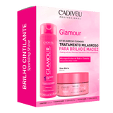 Cadiveu Glamour Kit Home Care Set Hair Treatment - Shampoo 250ml + Mask 200ml