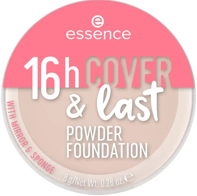 Essence 16H Cover & Last Powder Foundation - 01 Porcelain Essence 16H Cover & Last Powder Foundation - 01 Porcelain