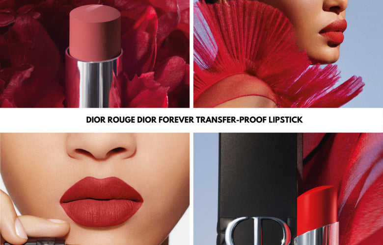 Dior Rouge Dior Forever Transfer-Proof Lipstick -  999 Forever Dior Dior Rouge Dior Forever Transfer-Proof Lipstick -  999 Forever Dior