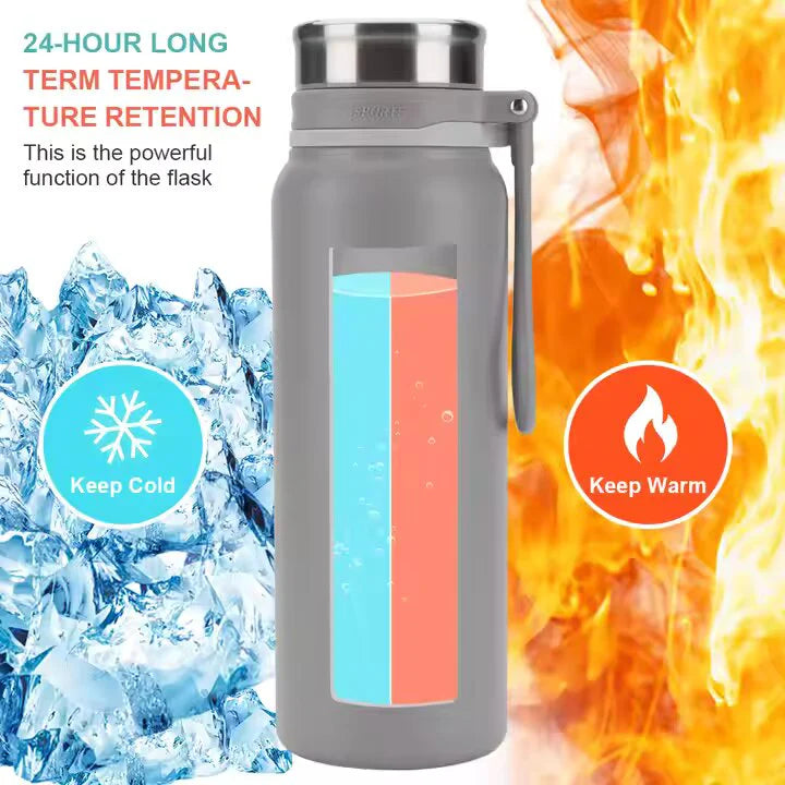 Kuangdi KD7027 Vaccum Bottle 830 ml - Orange Kuangdi KD7027 Vaccum Bottle 830 ml - Orange