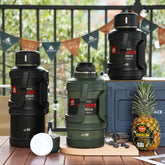 Dr-Kadi KD9058-5000G Vacumm Bottle  5000 ml - Green