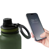 Emjoi MagSafe Stainless Steel Sport Bottle With MagSafe 900 ml - Green