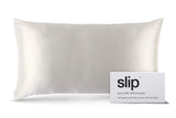 Slip King Zippered Pillowcase - White - 1 Pc
