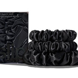 Slip Large Scrunchies - Black - 3 Pcs