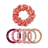 Slip Pure Silk Scrunchies – Flora Set - 6 Pcs