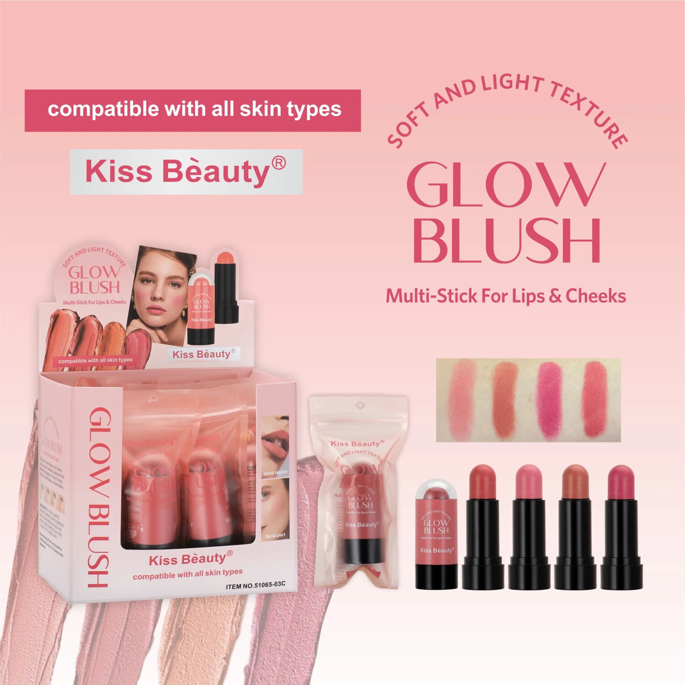 Kiss Beauty Glow Blush
