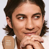 Saie Slip Tint - Lightweight Tinted Moisturizer with Hyaluronic Acid - Shade 5 Medium Peach