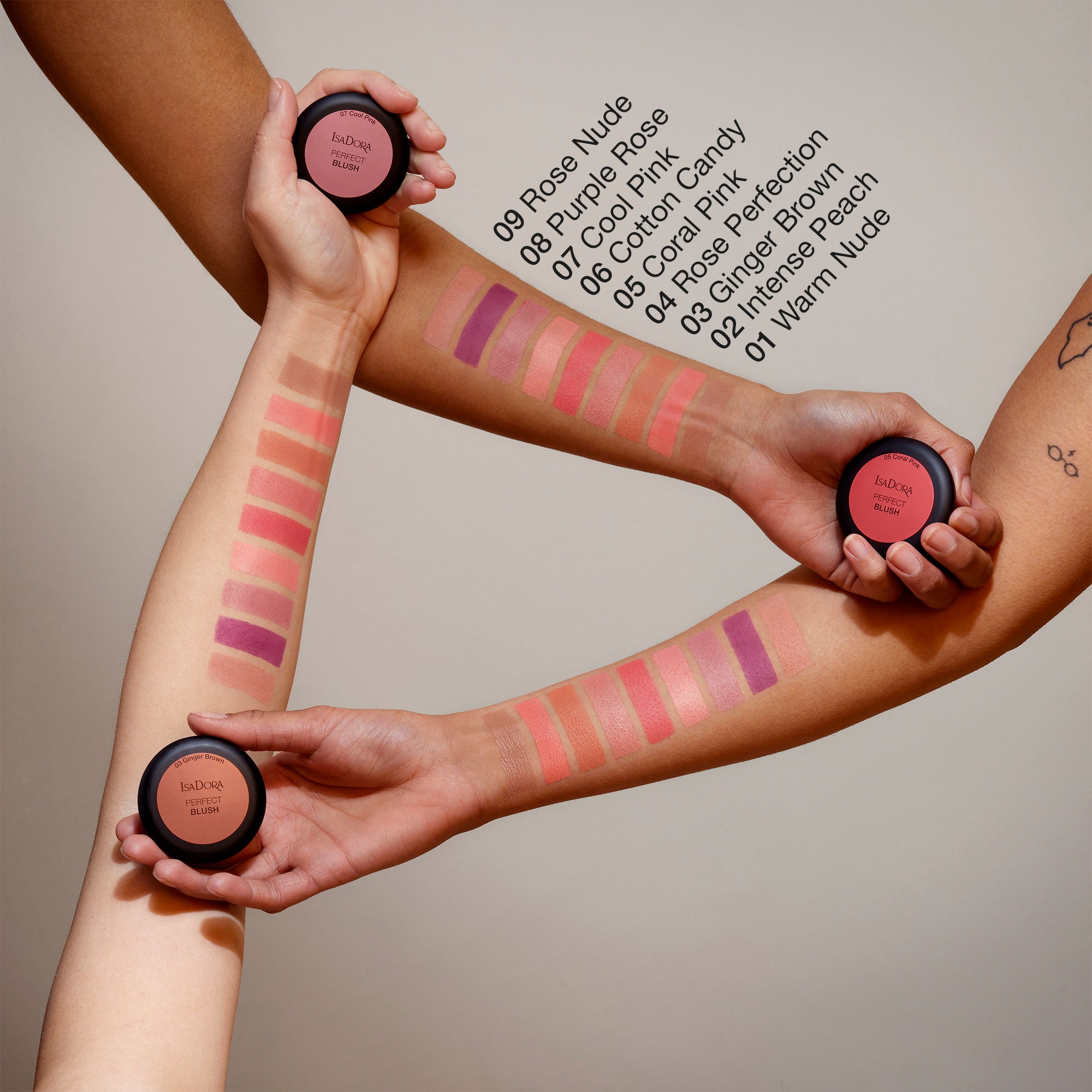 IsaDora Perfect Blush - 03 Ginger Brown