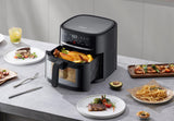 Emjoi Smart AirFryer 1350W, 4L, 1Y - Black