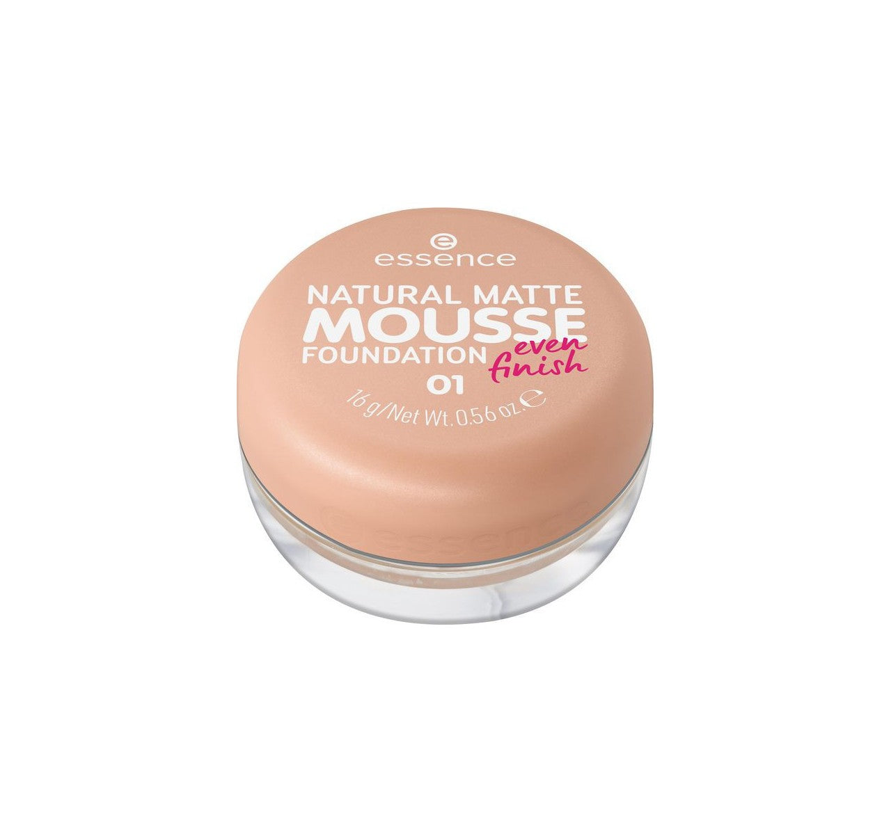 Essence NATURAL MATTE MOUSSE FOUNDATION 01 Essence NATURAL MATTE MOUSSE FOUNDATION 01