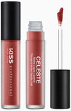 Kiss New York Celeste Matte Liquid Lipstick - Hot Brown