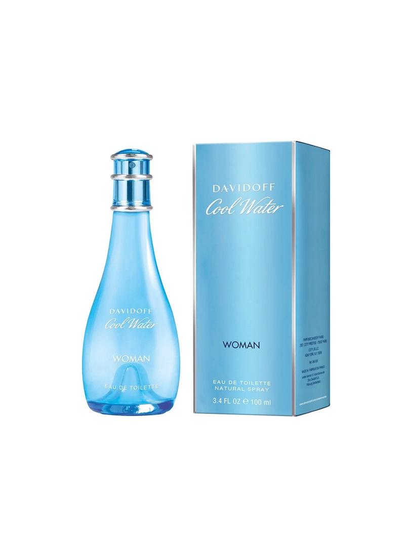 Davidoff Cool Water EDT For Her - 100 ml Davidoff Cool Water EDT For Her - 100 ml
