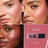 Saie Dew Blush - Blendable Liquid Blush - Chilly