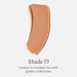 Saie Glowy Super Skin Tint Foundation with Hyaluronic Acid - 19 Medium/Tan Golden Undertones