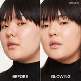 Saie Glowy Super Skin Tint Foundation with Hyaluronic Acid - 13 Medium Golden Undertones