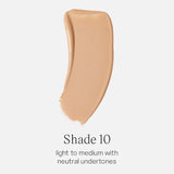 Saie Glowy Super Skin Tint Foundation with Hyaluronic Acid - 10 Light Medium Neutral Undertones