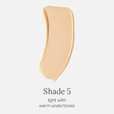 Saie Glowy Super Skin Tint Foundation with Hyaluronic Acid - 5 Light Warm Undertones