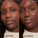 Saie Glowy Super Skin Tint Foundation with Hyaluronic Acid - 34 Rich Warm Undertones