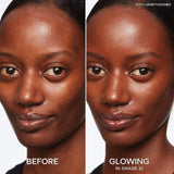 Saie Slip Tint Radiant All-Over Concealer with Niacinamide - 21 Deep With Warm Undertones