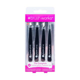 Brush Works Comb Tweezer Set - Black