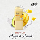 Dicora Urban Fit Shower Gel Vitamin E Mango & Avocado - 400 ml
