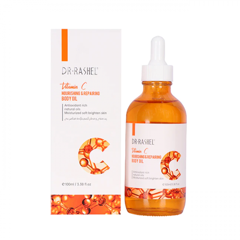 Dr. Rashel Vitamin C Nourishing & Repairing Body Oil - 100 ml