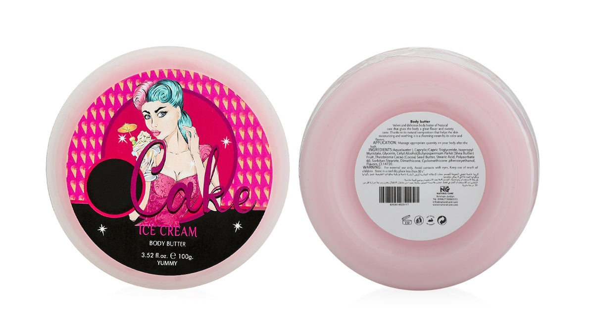 Natural Care Ice Cream Body Butter - 100 gr