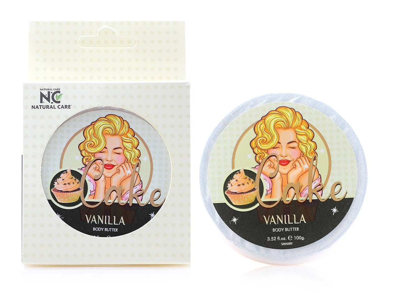 Natural Vanilla Cream Body Butter - 100 gr