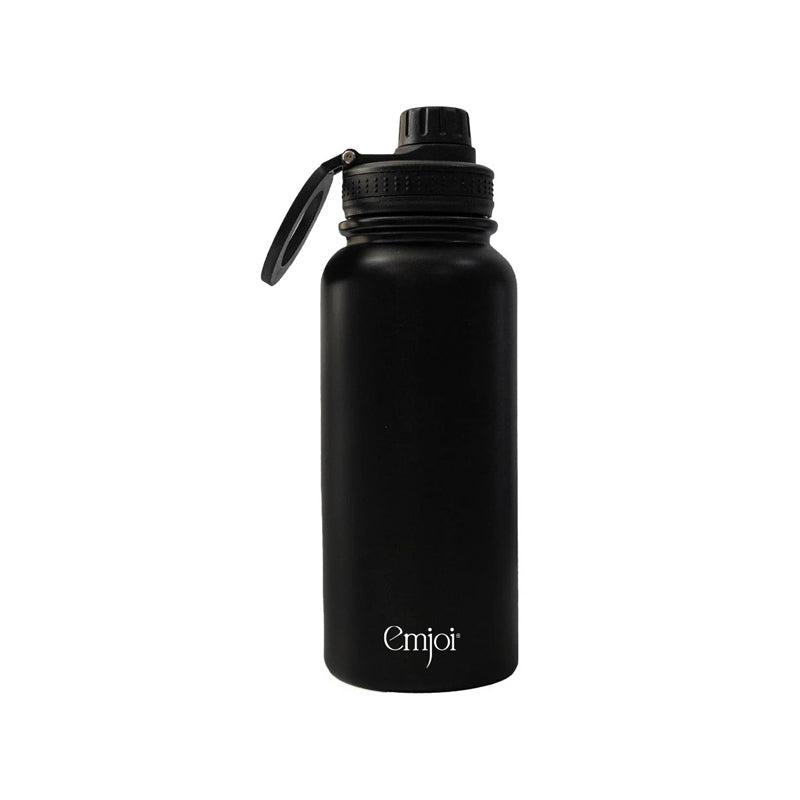 Emjoi MagSafe Stainless Steel Sport Bottle With MagSafe 900 ml - Black