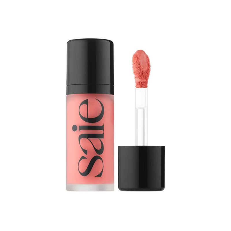Saie Dew Blush - Blendable Liquid Blush - Poppy