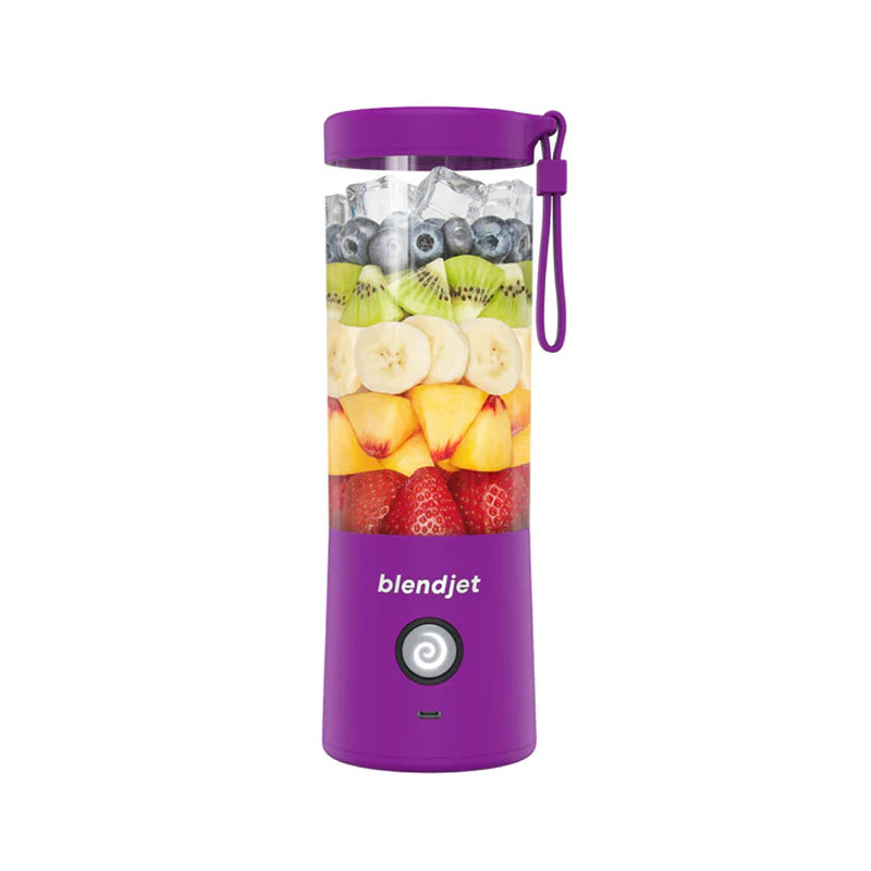 BLENDJET V2 Portable Blender - World's Most Powerful Compact 16Oz BPA Free Blender - Purple