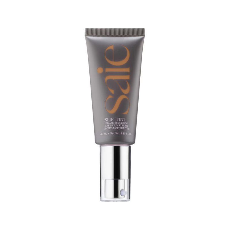 Saie Slip Tint - Lightweight Tinted Moisturizer with Hyaluronic Acid - Shade 5.5 Medium Neutral-red