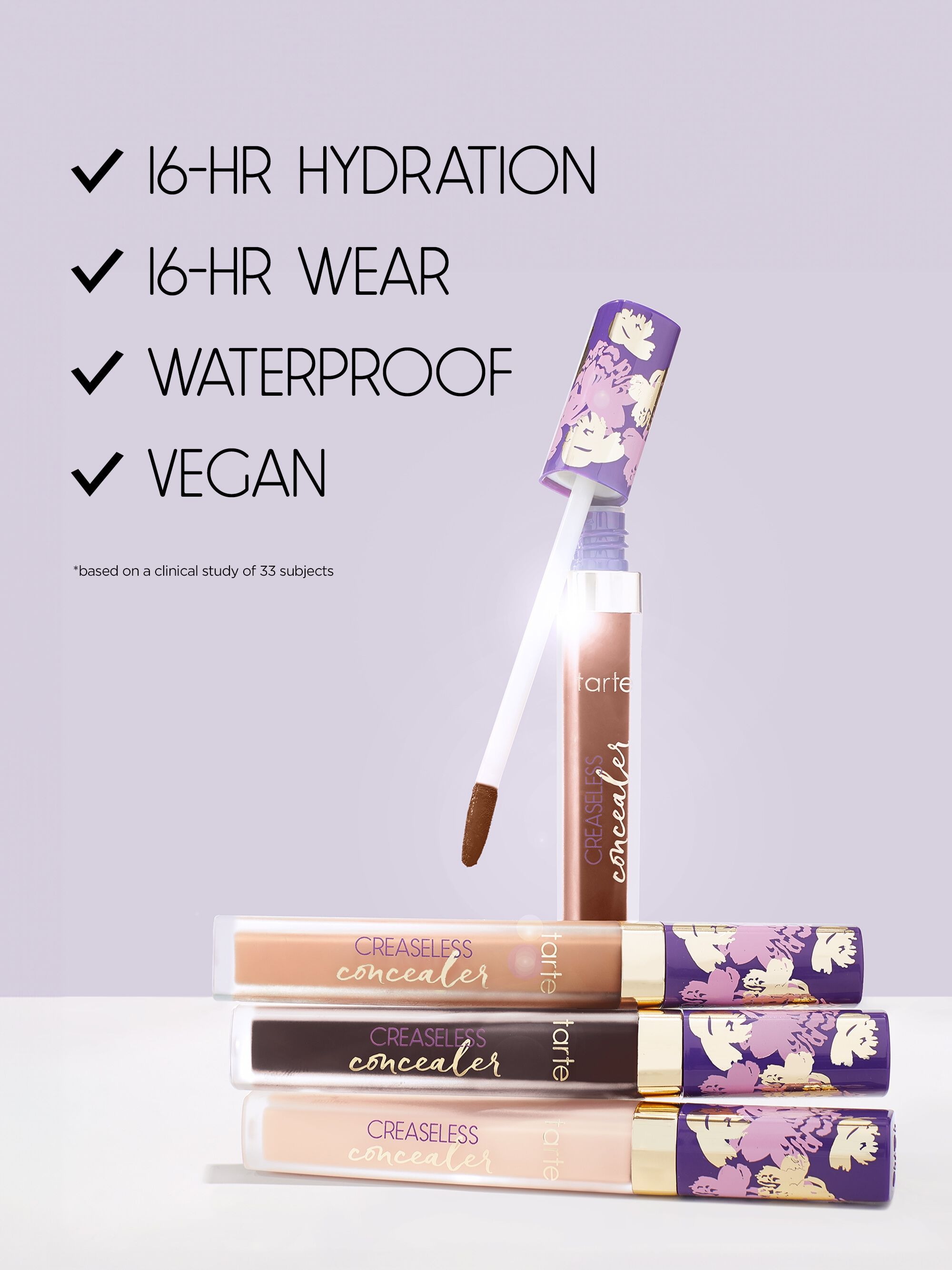 Tarte Maracuja Creaseless Concealer - 43N Tan-Deep Neutral + Net Wt 6.4 G / 0.225 Oz.